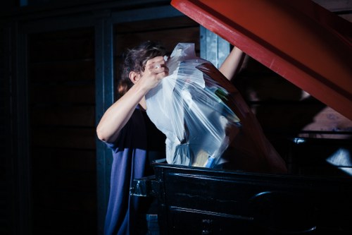 Docklands house clearance process