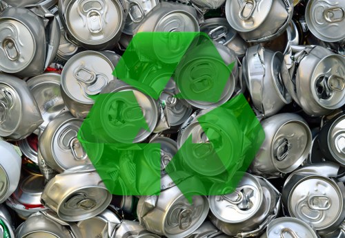 Community participating in Docklands waste management